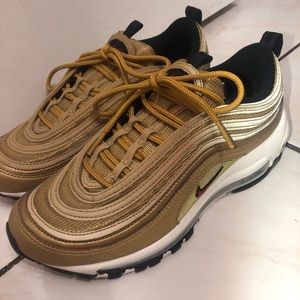 Air Max 97 (Metallic Gold) - Women’s size 8